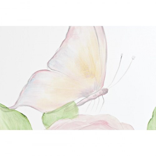Sammenfoldelig rumdeler i trÃ¦/nylon - hvid/grÃ¸n/pink, 150 Ã 180 cm