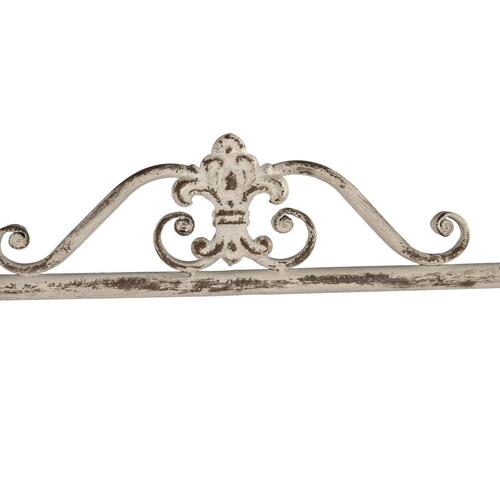 Hylder Hvid Natur Metal Gran 64 x 19 x 107 cm (1)