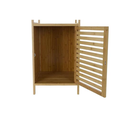 Badeværelse reol Natur Bambus 40 x 40 x 90 cm