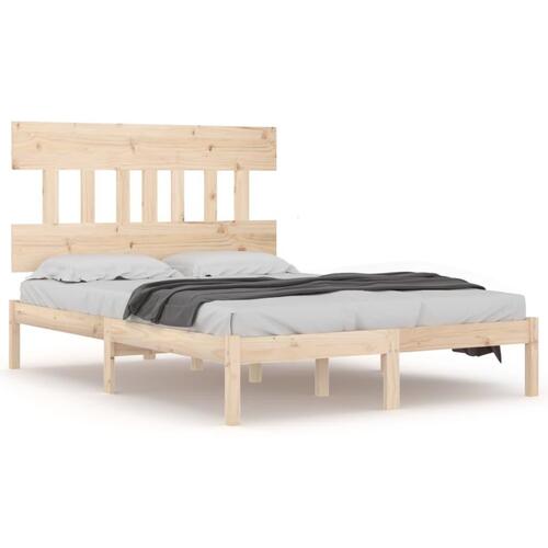 Sengeramme 180x200 cm massivt fyrretræ