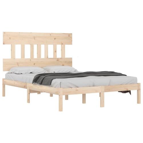 Sengeramme 180x200 cm massivt fyrretræ