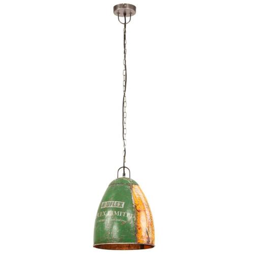 Industriel hængelampe 32 cm E27 25 W rund flerfarvet
