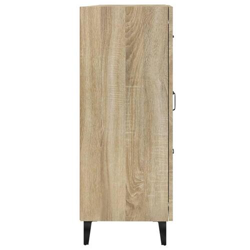 Skænk 69,5x34x90 cm konstrueret træ sonoma-eg