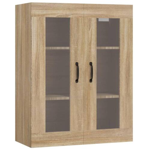 Vægskab 69,5x34x90 cm sonoma-eg