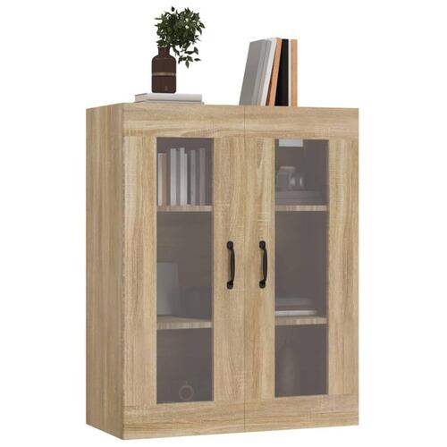 Vægskab 69,5x34x90 cm sonoma-eg