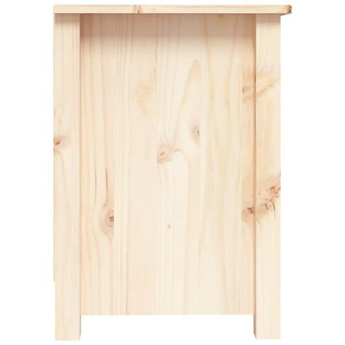 Tv-bord 103x36,5x52 cm massivt fyrretræ