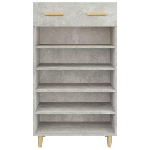 Skoreol 60x35x105 cm konstrueret træ betongrå