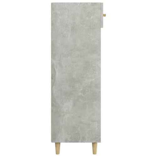 Skoreol 60x35x105 cm konstrueret træ betongrå