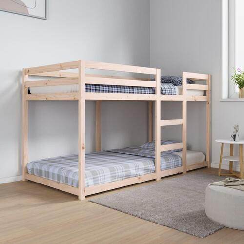 Køjeseng 90x190 cm massivt fyrretræ