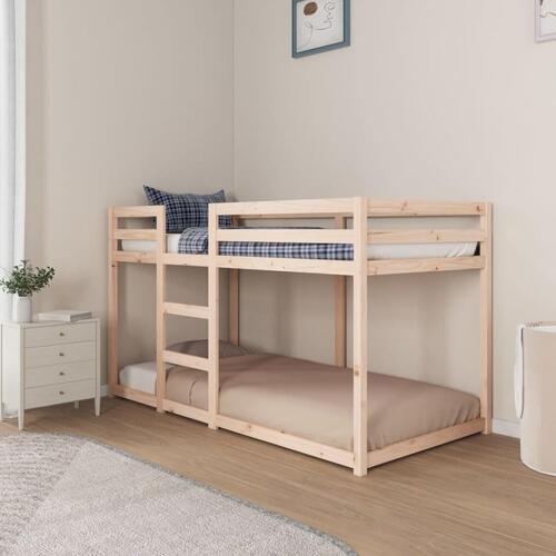Køjeseng 90x190 cm massivt fyrretræ
