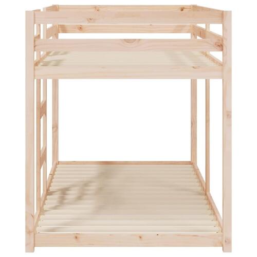 Køjeseng 90x190 cm massivt fyrretræ