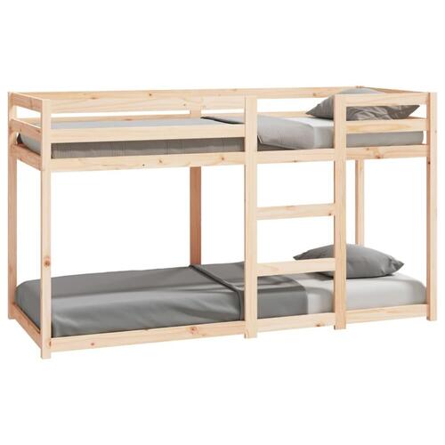 Køjeseng 75x190 cm massivt fyrretræ