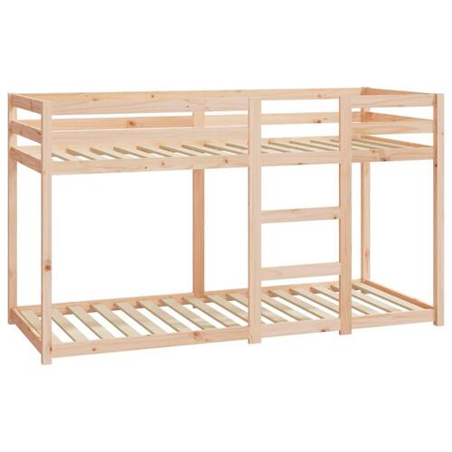 Køjeseng 75x190 cm massivt fyrretræ