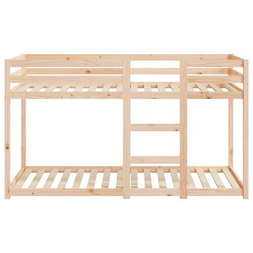 Køjeseng 75x190 cm massivt fyrretræ