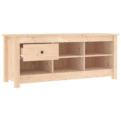 Skoreol 110x38x45,5 cm massivt fyrretræ