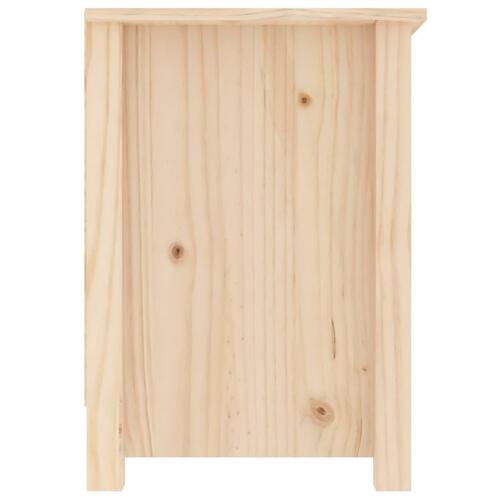 Tv-bord 103x36,5x52 cm massivt fyrretræ