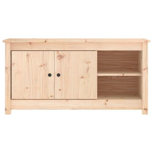 Tv-bord 103x36,5x52 cm massivt fyrretræ
