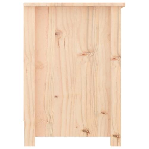 Tv-bord 103x36,5x52 cm massivt fyrretræ