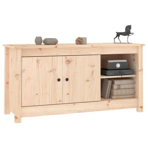 Tv-bord 103x36,5x52 cm massivt fyrretræ