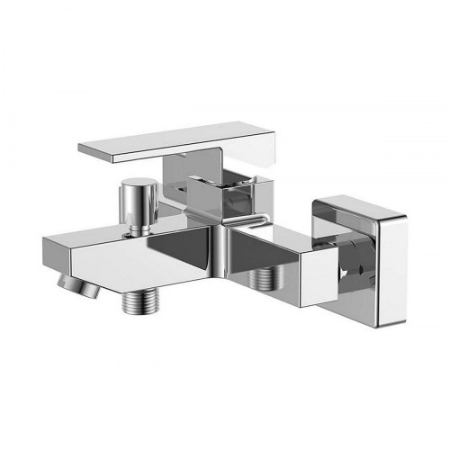 EDM Product Getaria blandingsbatteri til badekar - krom, rustfrit stål/kobber/zink, 21 × 15,3 × 9,3 cm