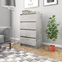 Skænk 60x35x98,5 cm konstrueret træ betongrå