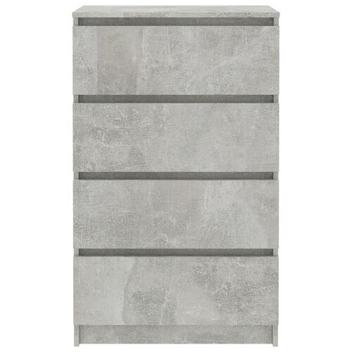 Skænk 60x35x98,5 cm konstrueret træ betongrå