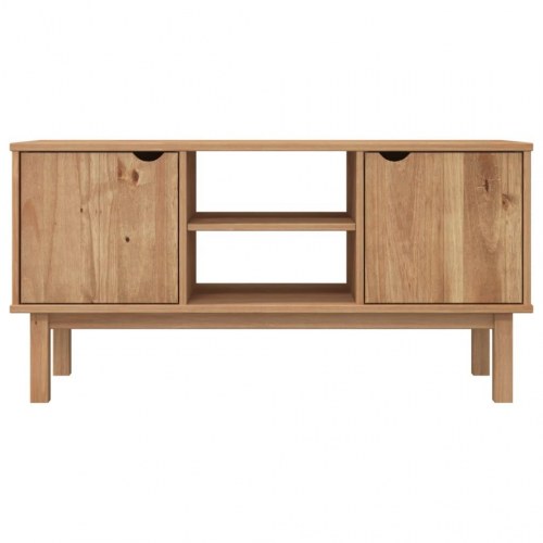 Tv-bord OTTA 113,5x43x57 cm i massivt fyrretræ - skandinavisk design