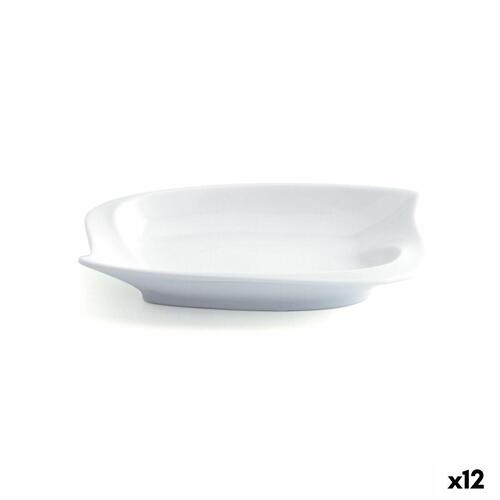 Tallerken Quid Gastro Fun Small Hvid Keramik 15,5 x 10 cm (12 enheder) (Pack 12x)