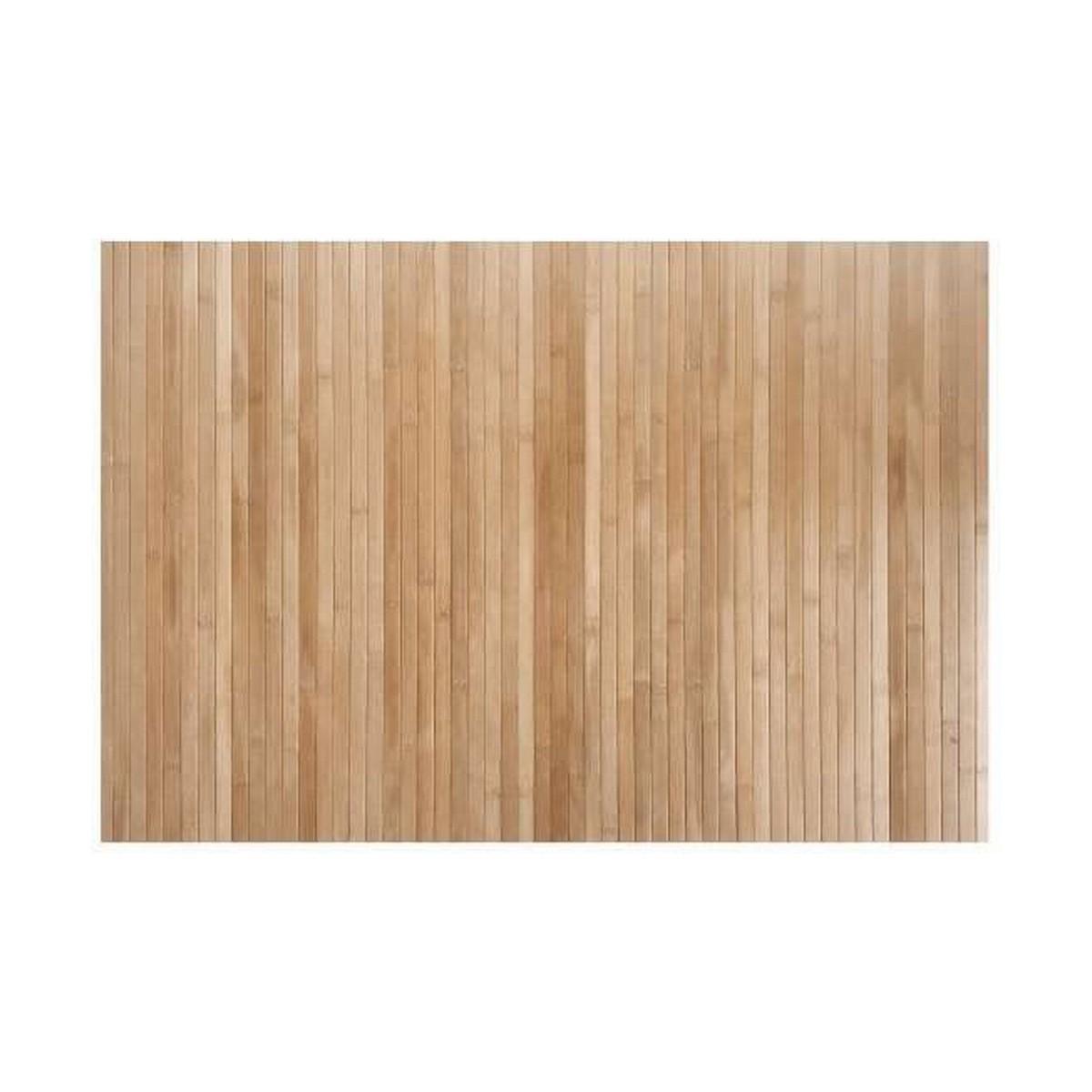 Stor Planet tæppe i bambus, natur - 160 x 240 cm