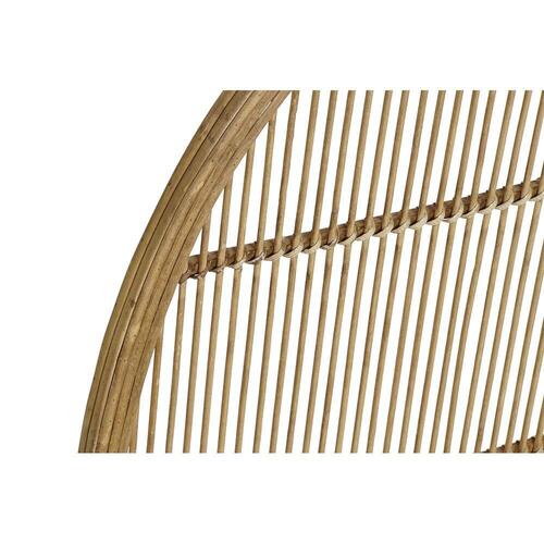 Sengegavl Natur Brun Rattan (160 x 4 x 80 cm)