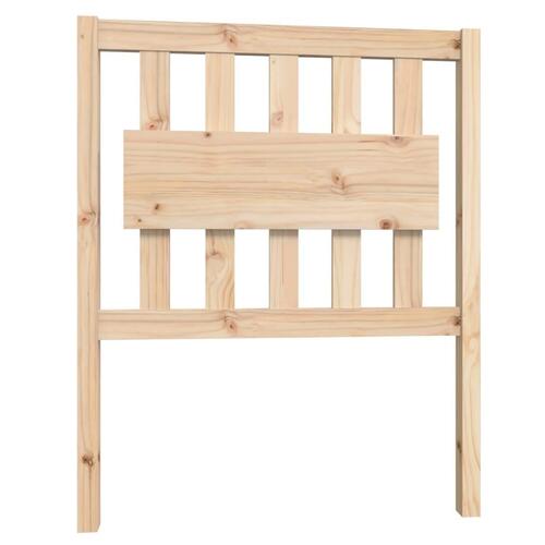 Sengeramme 75x190 cm massivt fyrretræ