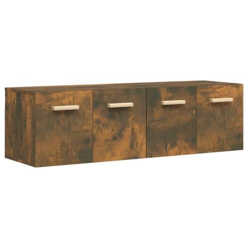 Vægskabe 2 stk. 60x36,5x35 cm konstrueret træ sonoma-eg