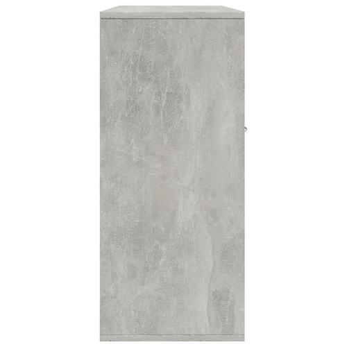 Skænk 88x30x70 cm konstrueret træ betongrå