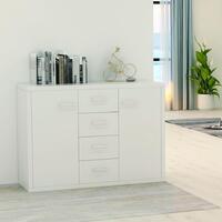Skænk 88 x 30 x 65 cm spånplade hvid