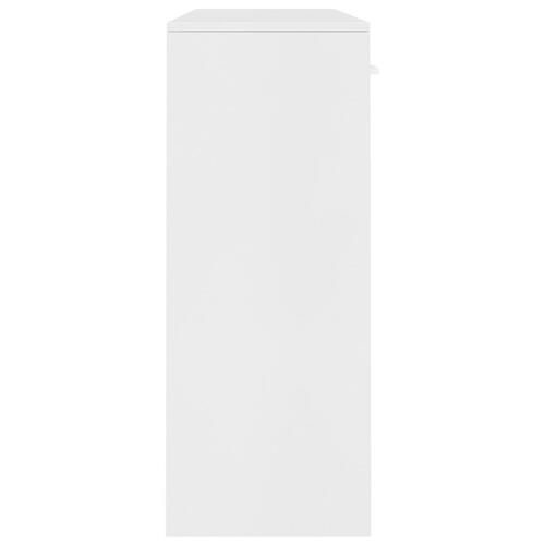 Skænk 110x30x75 spånplade hvid