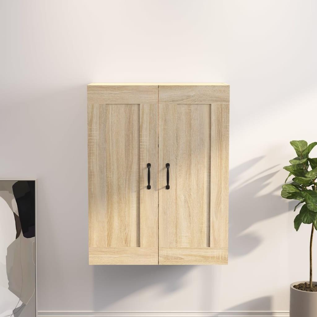 Vægskab 69,5x32,5x90 cm sonoma-eg