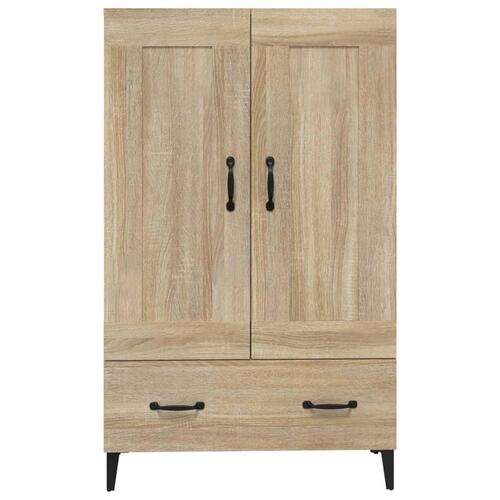 Skab 70x31x115 cm konstrueret træ sonoma-eg
