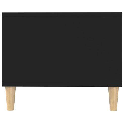 Sofabord 102x50x40 cm konstrueret træ sort