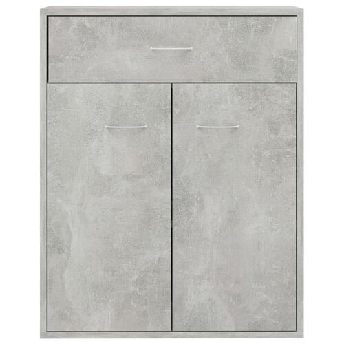 Skænk 60x30x75 cm konstrueret træ betongrå
