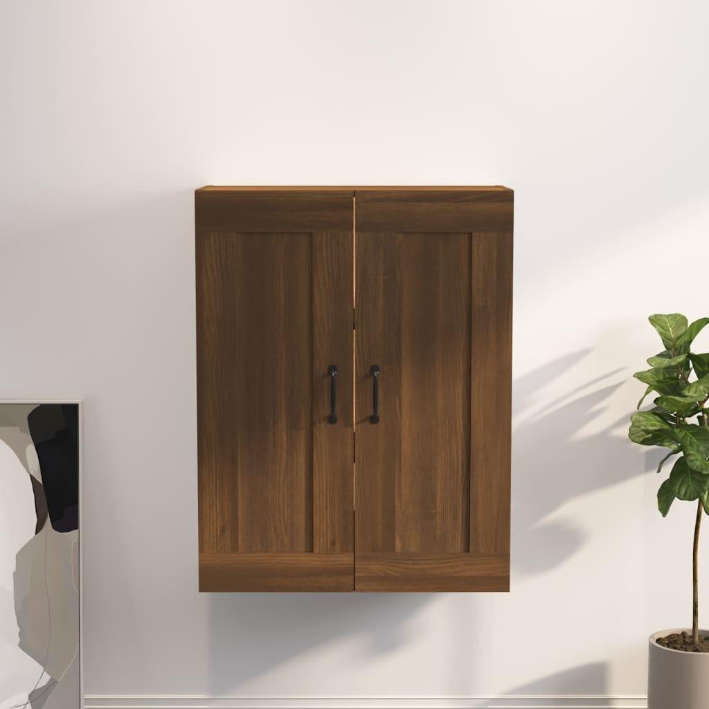 Vægskab 69,5x32,5x90 cm Brun eg egetræsfarve