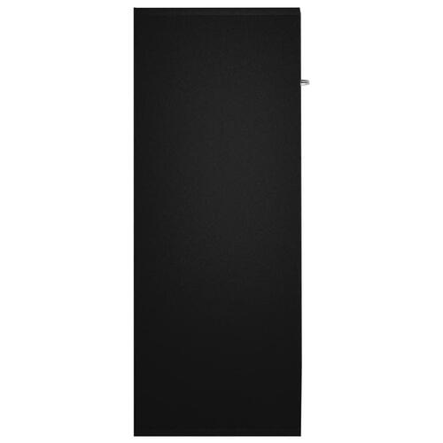 Skænk 60x30x75 cm konstrueret træ sort