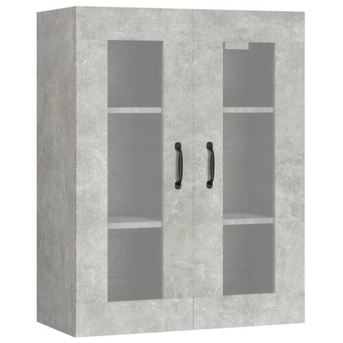 Vægskab 69,5x34x90 cm betongrå