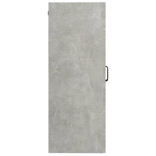 Vægskab 69,5x34x90 cm betongrå