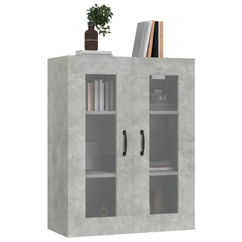 Vægskab 69,5x34x90 cm betongrå