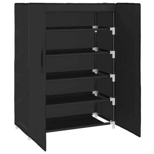 Skoskab 60x28x90 stof sort