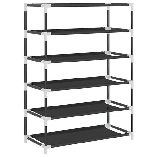 Skoskab 60x28x90 stof sort