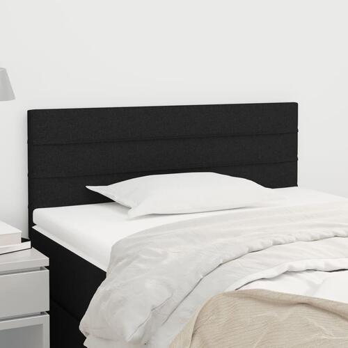Sengegavl 100x5x78/88 cm stof sort