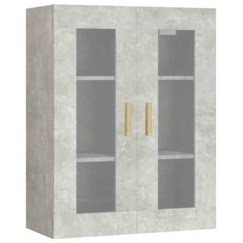 Vægskab 69,5x34x90 cm betongrå