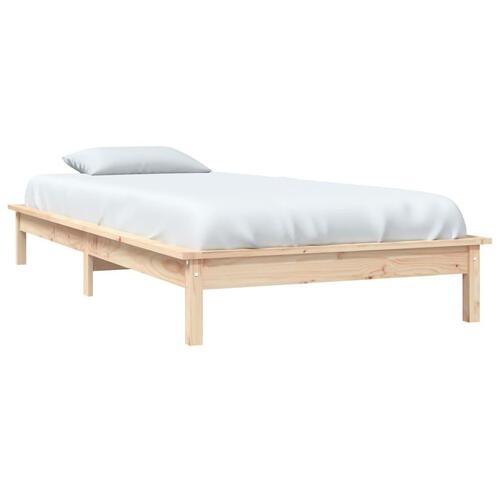 Sengeramme 100x200 cm massivt fyrretræ