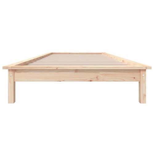 Sengeramme 100x200 cm massivt fyrretræ